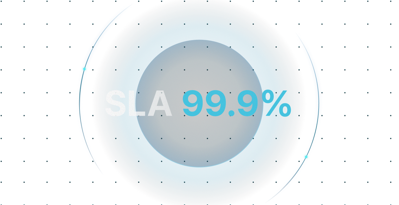 99.9% 서비스 안정성